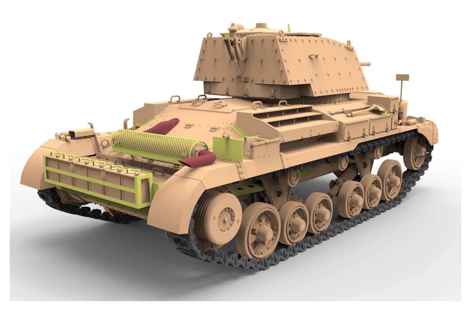 Amazon | ブロンコモデル 1/35 イギリス軍 マーク2A型巡航戦車
